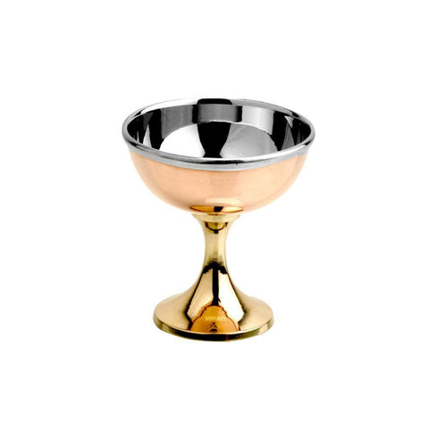 Copper/ss Ice Cream Cup